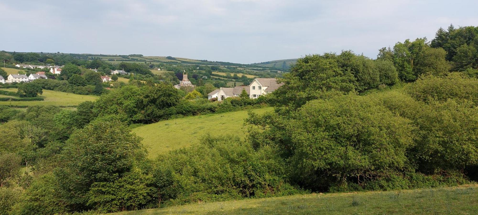 Highfield House, Parracombe, Modern B&B エクステリア 写真